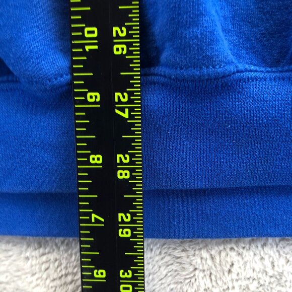 Gildan Mens Sweatshirt 5XL Crewneck Blue Heavy Blend Pullover Classic FLAWS - Picture 5 of 15